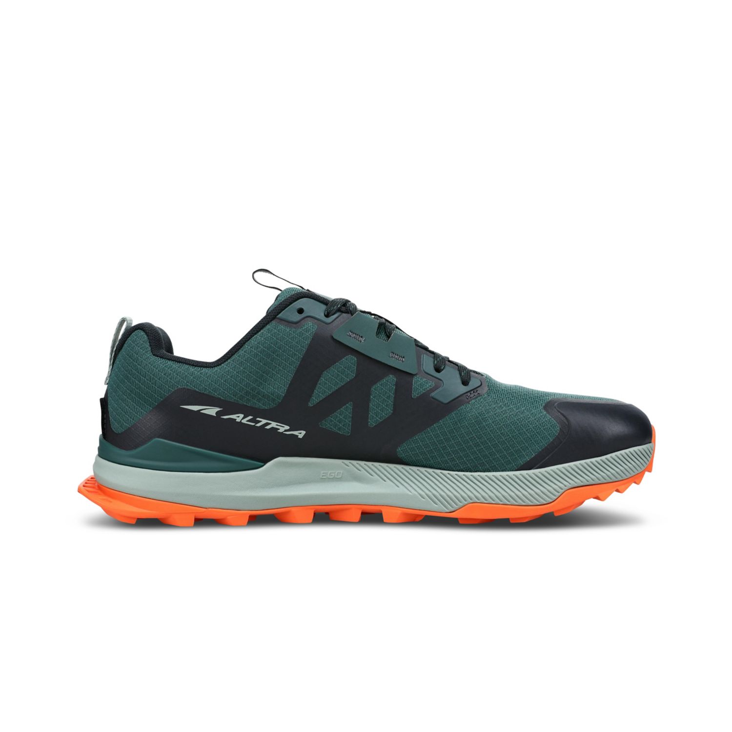 Altra Lone Peak 7 Men's Trail Running Shoes Green / Black / Orange | South Africa-24768539